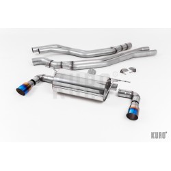 Milltek BMW M140i F20/F21 Cat-back Resonated (EC)