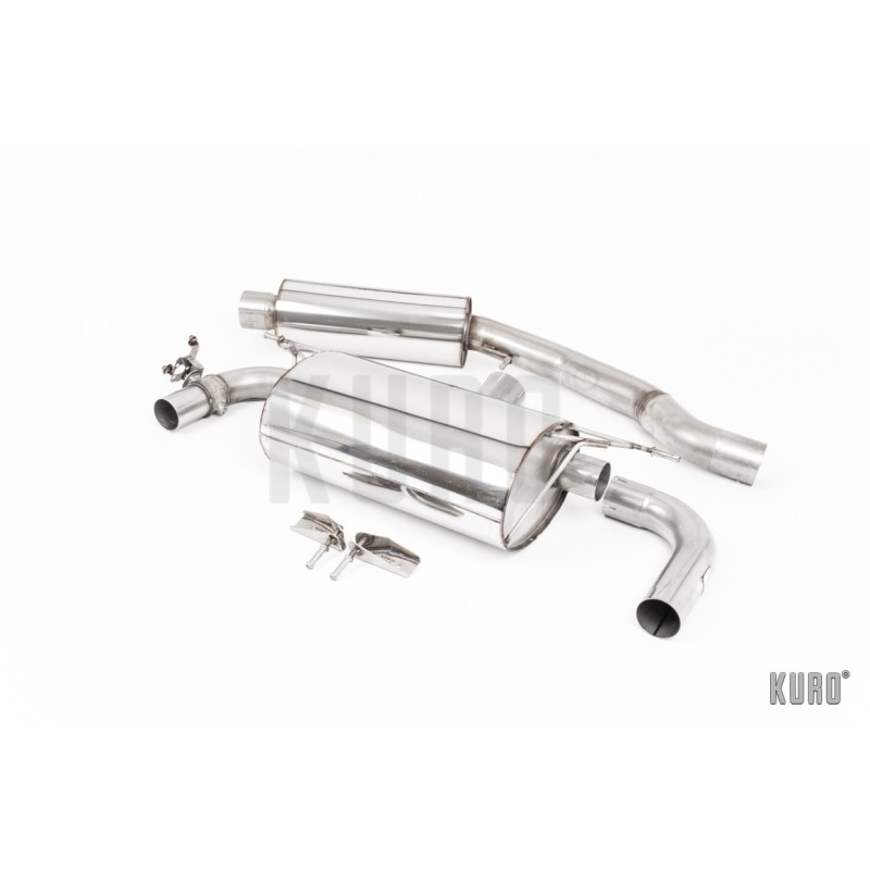 Milltek BMW M140i F20/F21 GPF-back Resonated (EC)