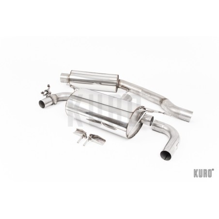 Milltek BMW M140i F20/F21 GPF-back Resonated (EC)