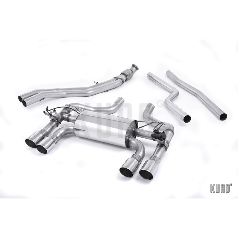 Milltek BMW M2 F87 Cat-back Hollowtek