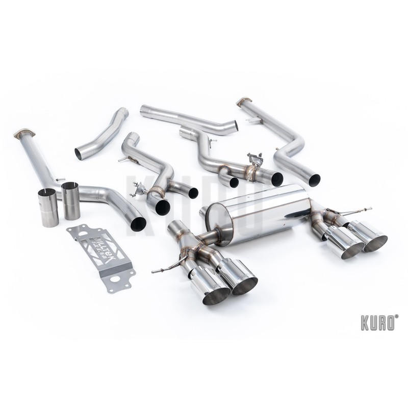 Milltek BMW M2 G87 Cat-back Non-Resonated