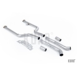 Milltek BMW M2 G87 sekcja środkowa Mid-Pipe GPF/OPF Bypass Non-Resonated