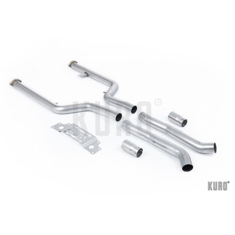 Milltek BMW M2 G87 sekcja środkowa Mid-Pipe GPF/OPF Bypass Non-Resonated