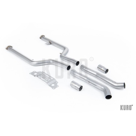 Milltek BMW M2 G87 sekcja środkowa Mid-Pipe GPF/OPF Bypass Non-Resonated