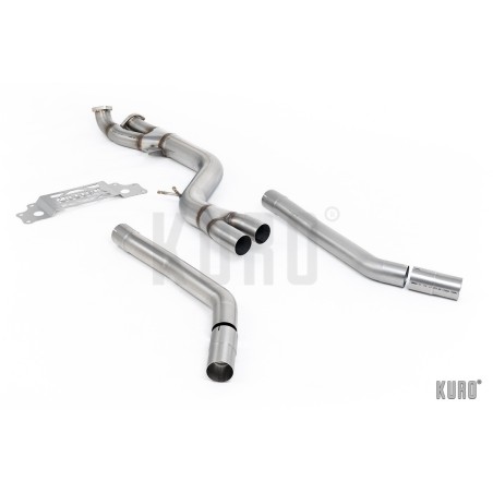Milltek BMW M2 G87 sekcja środkowa Mid-Pipe GPF/OPF Bypass Single-Pipe 102mm