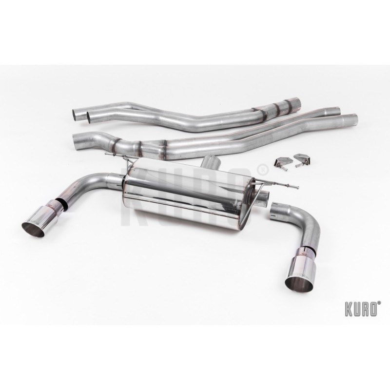 Milltek BMW M240i F22/F23 Cat-back Resonated (EC)