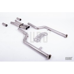 Milltek BMW M3 / M4 G80/G81/G82 sekcja środkowa Mid-Pipe GPF/OPF Bypass Resonated