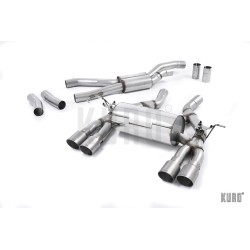 Milltek BMW M3/M4 F80/F82 Cat-back Resonated (EC)