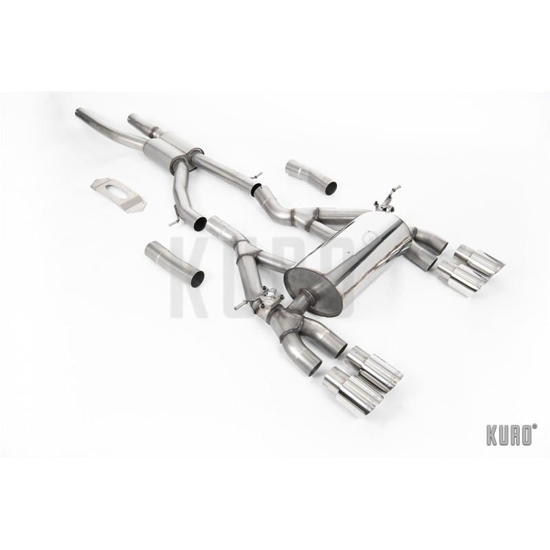 Milltek BMW M3/M4 F80/F82 Competition GPF-back Race