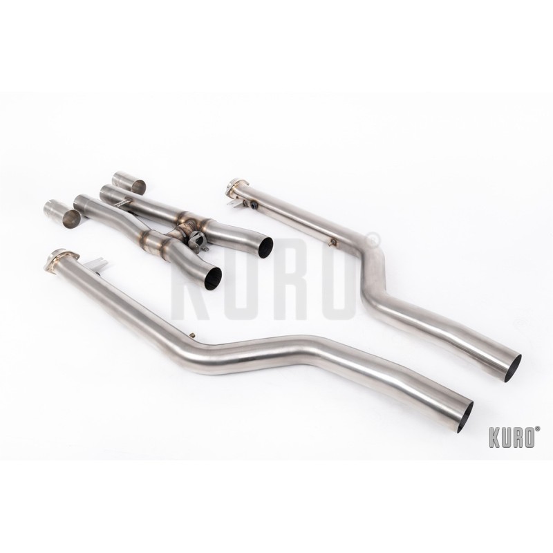 Milltek BMW M5 F90 LCI sekcja środkowa Mid-Pipe GPF/OPF Bypass