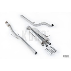 Milltek Citroen DS3 1.6 THP Cat-back Non-resonated