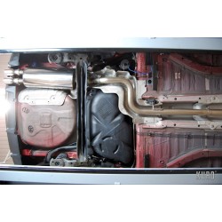 Milltek Citroen DS3 1.6 THP Cat-back Non-resonated