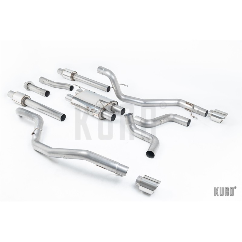 Milltek Ford F150 Raptor 3.5L V6 EcoBoost Supercab Cat-back
