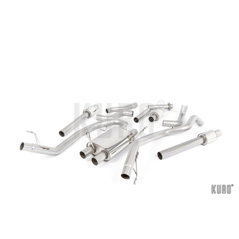 Milltek Ford F150 Raptor 3.5L V6 EcoBoost Supercrew Cat-back