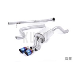 Milltek Ford Fiesta 1.0 EcoBoost Cat-back Non-resonated