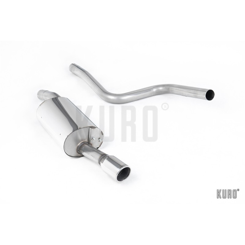 Milltek Ford Fiesta Mk6 ST 150 Cat-back Non-resonated