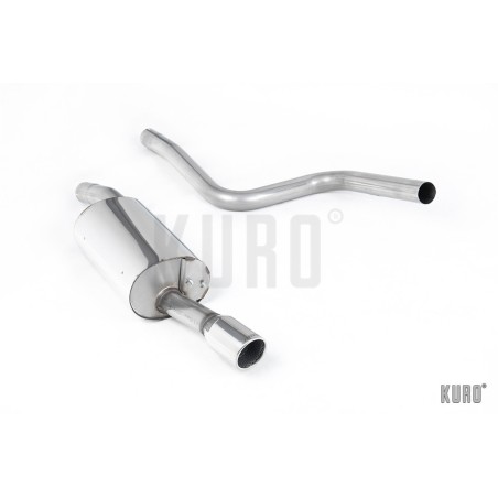 Milltek Ford Fiesta Mk6 ST 150 Cat-back Non-resonated