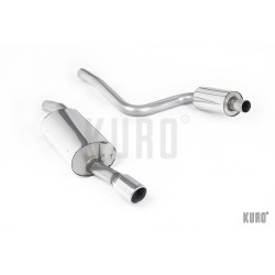 Milltek Ford Fiesta Mk6 ST 150 Cat-back Resonated