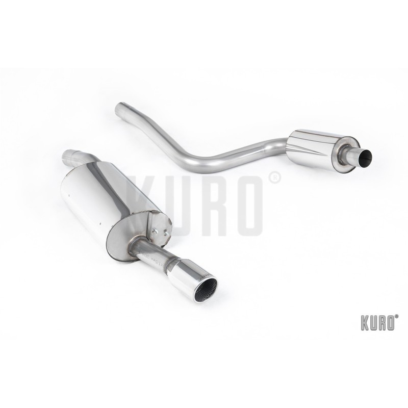 Milltek Ford Fiesta Mk6 ST 150 Cat-back Resonated