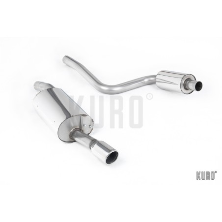 Milltek Ford Fiesta Mk6 ST 150 Cat-back Resonated