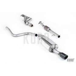 Milltek Ford Fiesta Mk6 ST 150 Full System (ze sportowym katalizatorem Hi-Flow) Non-resonated