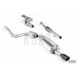 Milltek Ford Fiesta Mk6 ST 150 Full System (ze sportowym katalizatorem Hi-Flow) Resonated