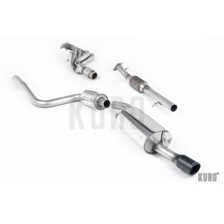 Milltek Ford Fiesta Mk6 ST 150 Full System (ze sportowym katalizatorem Hi-Flow) Resonated