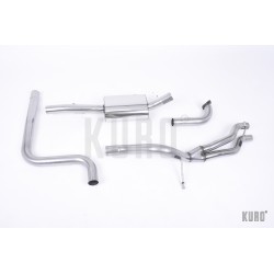 Milltek Ford Fiesta Mk7/Mk7.5 1.0T EcoBoost  Cat-back Road+