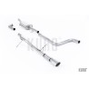 Milltek Ford Fiesta MK8 1.0 EcoBoost Cat-back Non-resonated