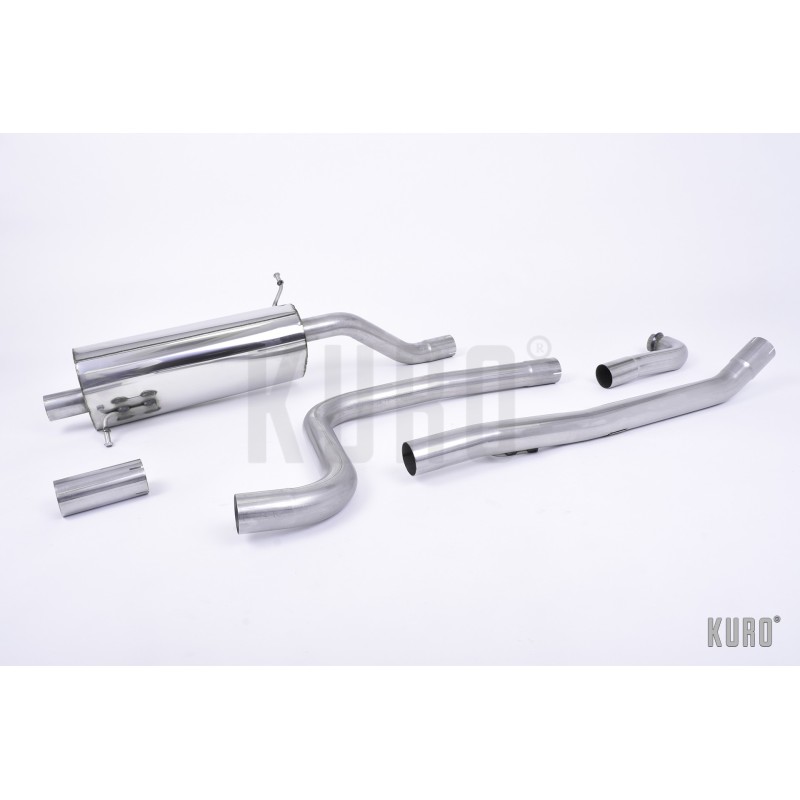 Milltek Ford Fiesta MK8 1.0 EcoBoost Cat-back Road+