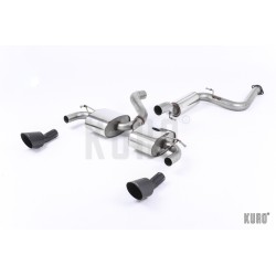 Milltek Ford Focus RS MK2 Cat-back Resonated