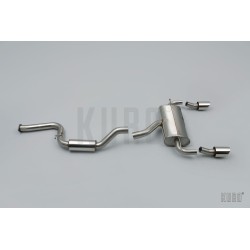 Milltek Ford Focus RS MK2 Cat-back Road (EC)