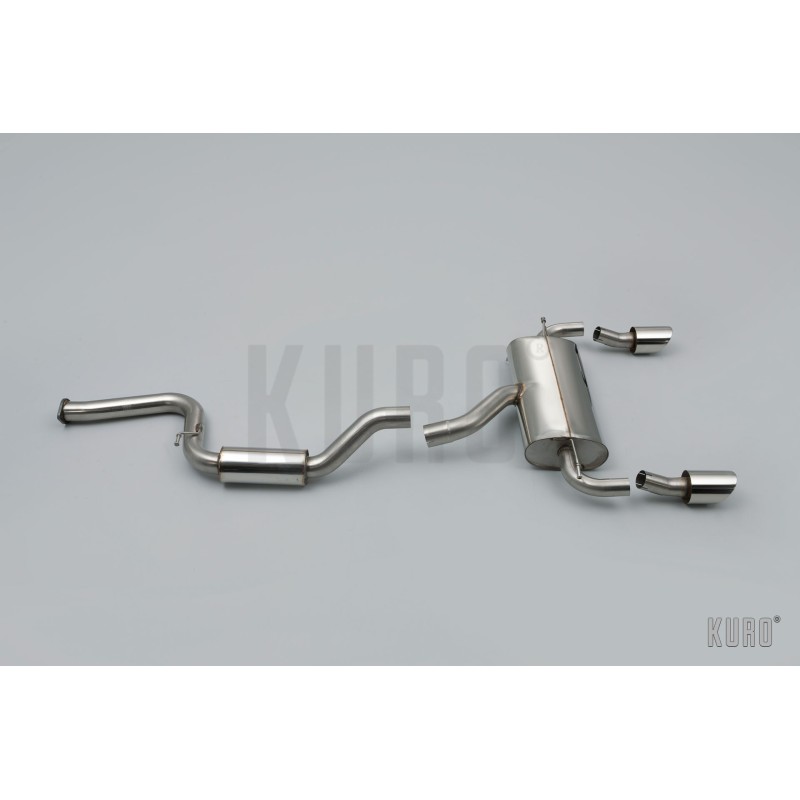 Milltek Ford Focus RS MK2 Cat-back Road (EC)