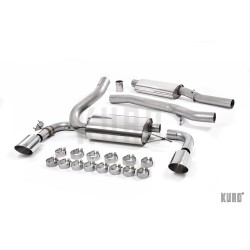 Milltek Ford Focus RS MK3 Cat-back Resonated