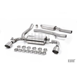Milltek Ford Focus RS MK3 Cat-back Resonated