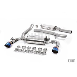 Milltek Ford Focus RS MK3 Cat-back Resonated