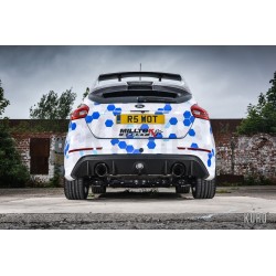 Milltek Ford Focus RS MK3 Cat-back Resonated