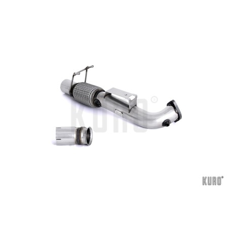 Milltek Ford Focus RS MK3 Downpipe De-Cat