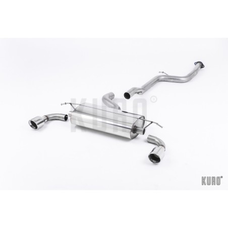 Milltek Ford Focus ST 225 MK2 Cat-back Non-resonated