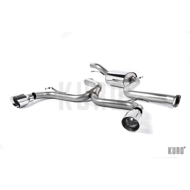 Milltek Ford Focus ST 225 MK2 Cat-back Race 3"