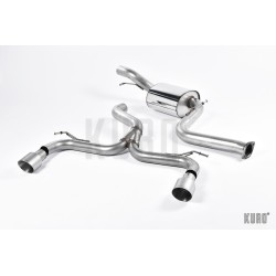 Milltek Ford Focus ST 225 MK2 Cat-back Race 3"