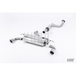 Milltek Ford Focus ST 225 MK2 Cat-back Resonated