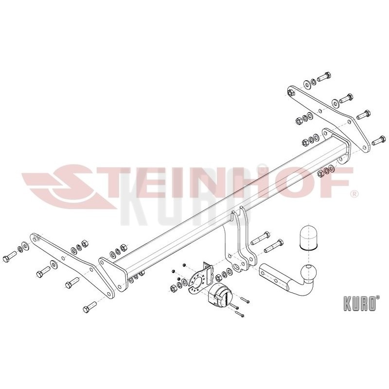 Steinhof Hak holowniczy Seat Arona 2017-