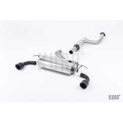 Milltek Ford Focus ST 225 MK2 Cat-back Resonated