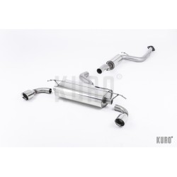 Milltek Ford Focus ST 225 MK2 Cat-back Resonated