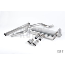 Milltek Ford Focus ST MK3 Cat-back Non-resonated