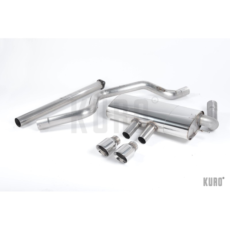 Milltek Ford Focus ST MK3 Cat-back Non-resonated