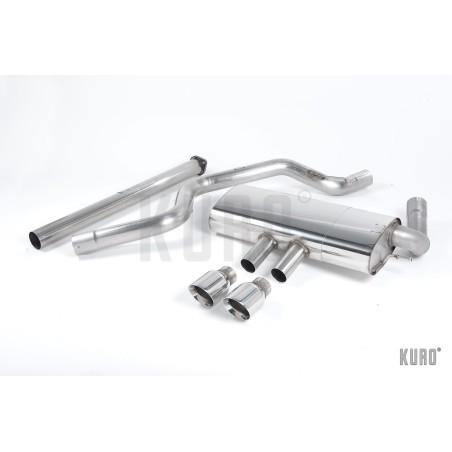 Milltek Ford Focus ST MK3 Cat-back Non-resonated