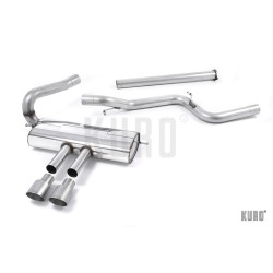 Milltek Ford Focus ST MK3 Cat-back Non-resonated