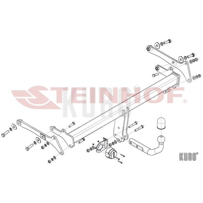 Steinhof Hak holowniczy Ford Kuga III 2019-
